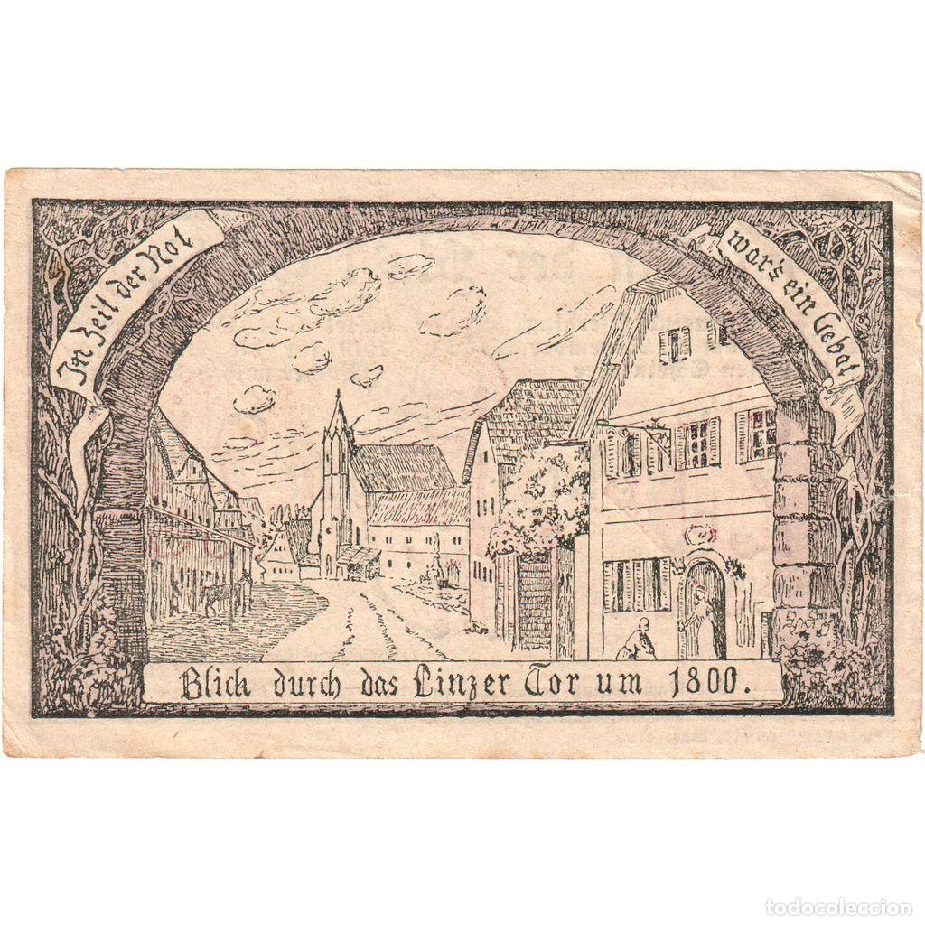 Billetes extranjeros: [#289802] Austria, Eferding, 25 Heller, MBC - Foto 2