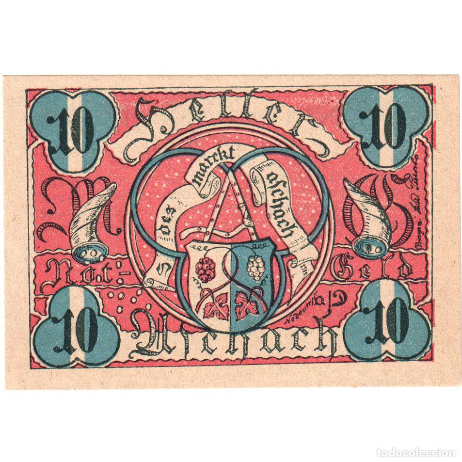 Billetes extranjeros: [#289829] Austria, Aschach, 10 Heller, SC - Foto 2