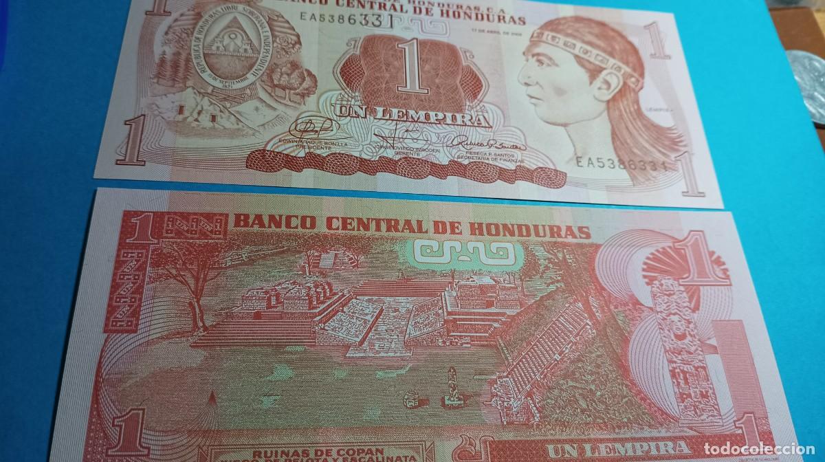 Billetes extranjeros: HONDURAS - 1 LEMPIRA 2008 P-89 - Foto 1