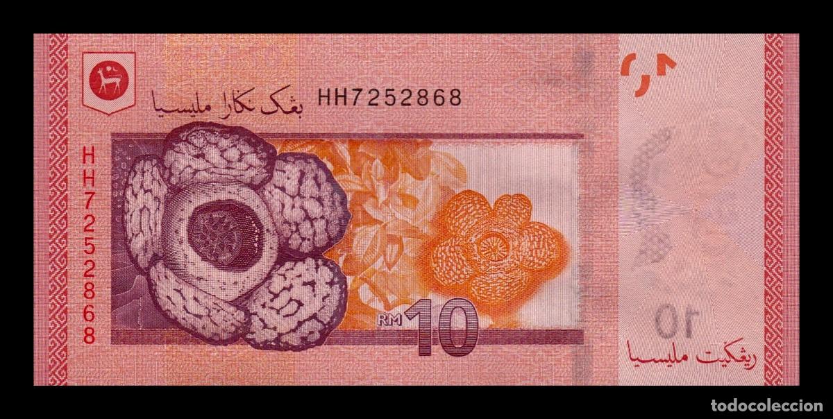 Billetes extranjeros: Malasia 10 Ringgit 2011 (2021) Pick 53c Sc Unc - Foto 2