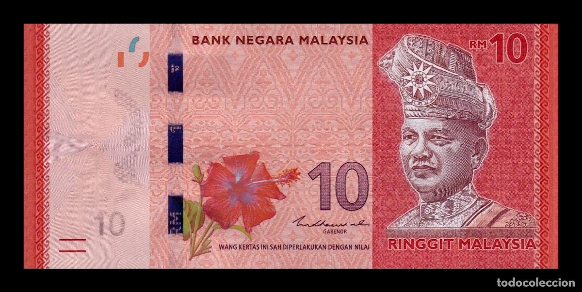 Billetes extranjeros: Malasia 10 Ringgit 2011 (2021) Pick 53c Sc Unc - Foto 1