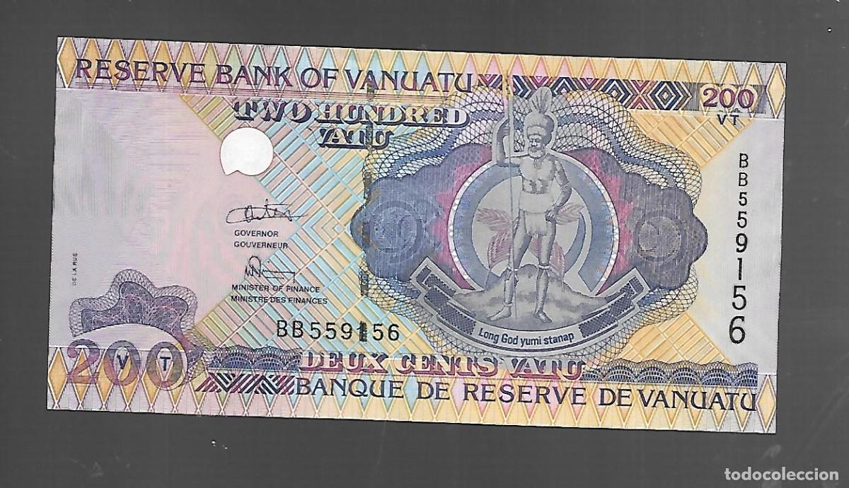 Billetes extranjeros: billetes DE VANUATU PLANCHA EL QUE VES - Foto 1