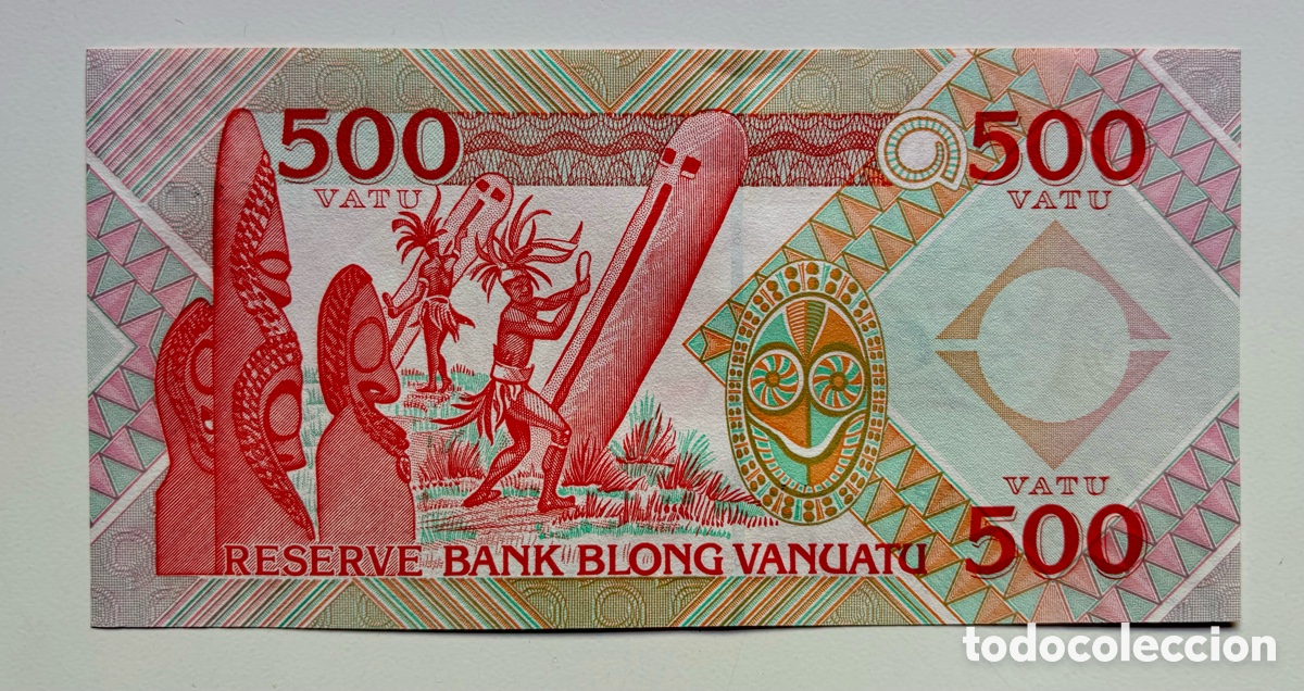 Billetes extranjeros: Billete VANUATU 500 Vatu (2006) SC - Foto 2