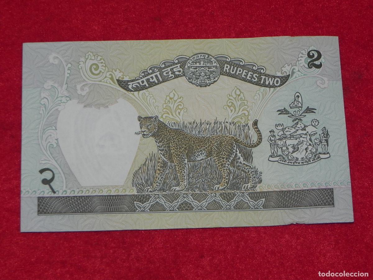 Billetes extranjeros: BILLETE DE NEPAL - 2 RUPIAS - 1990 - SIN CIRCULAR - Foto 2