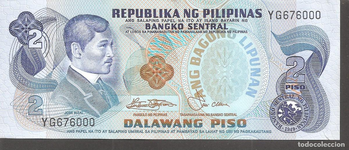 Billetes extranjeros: FILIPINAS 2 PISO 1978 SC/UNC - Foto 1