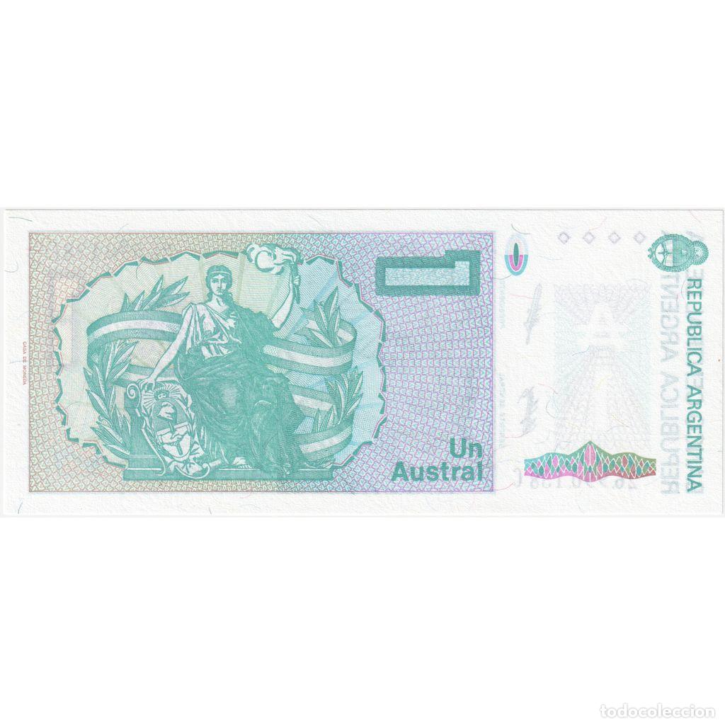 Billetes extranjeros: [#335148] Argentina, 1 Austral, UNC - Foto 2
