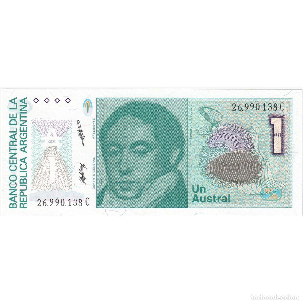 Billetes extranjeros: [#335148] Argentina, 1 Austral, UNC - Foto 1