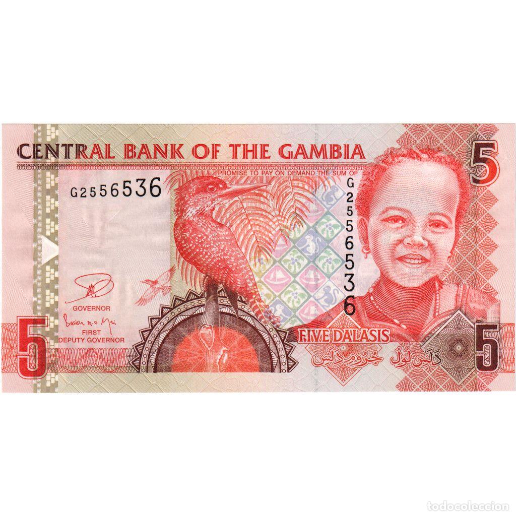 Billetes extranjeros: [#335163] Gambia, 5 Dalasis, UNC - Foto 1