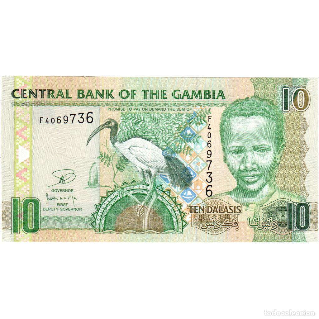 Billetes extranjeros: [#335164] Gambia, 10 Dalasis, UNC - Foto 1