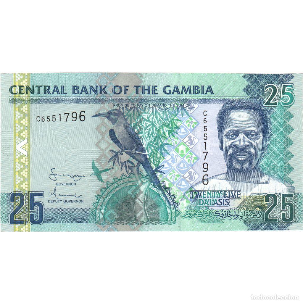 Billetes extranjeros: [#335165] Gambia, 25 Dalasis, UNC - Foto 1