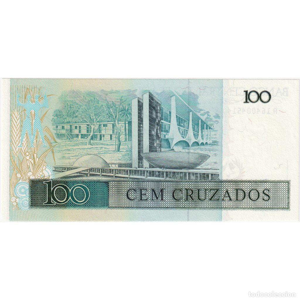 Billetes extranjeros: [#335173] Brasil, 100 Cruzados, UNC - Foto 2