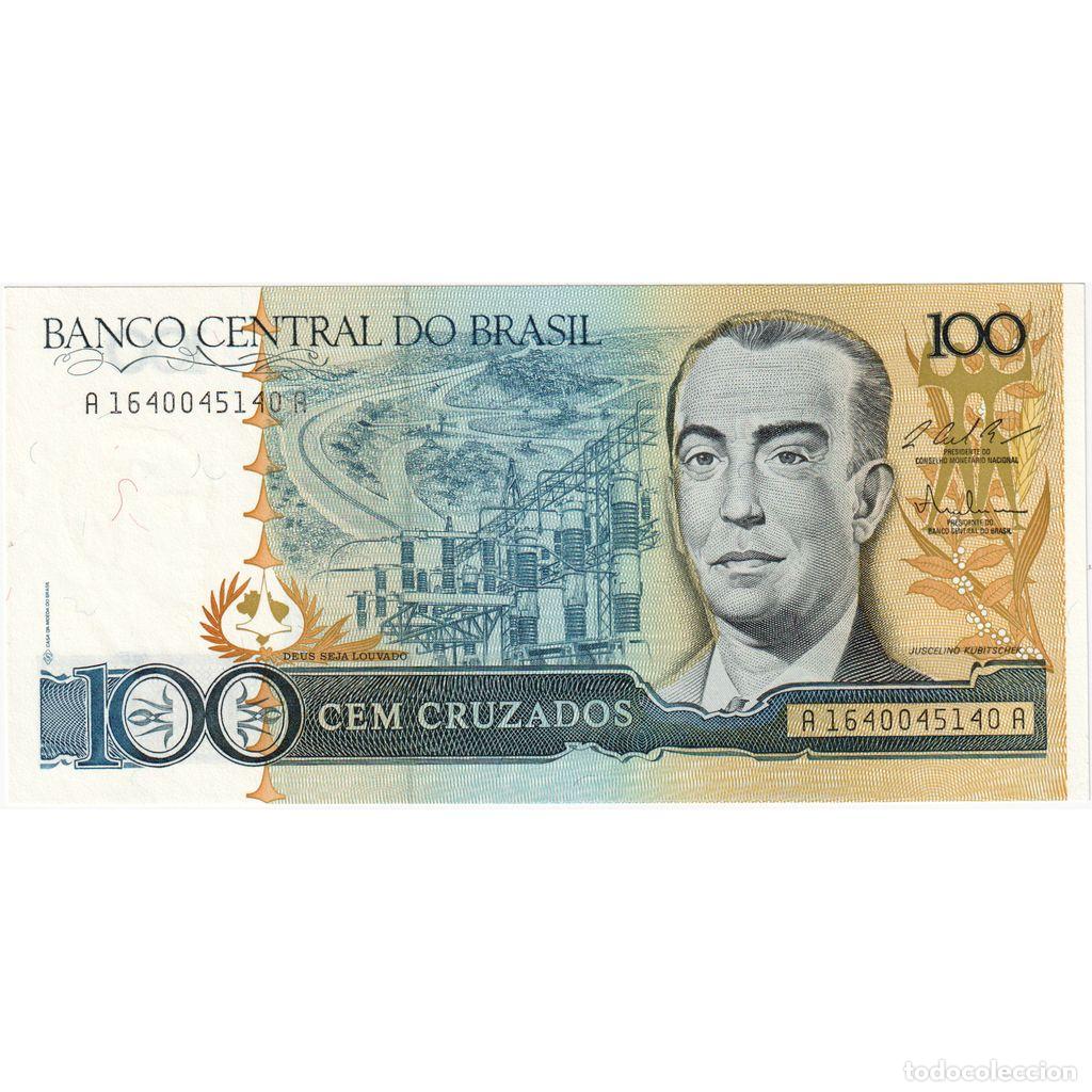 Billetes extranjeros: [#335173] Brasil, 100 Cruzados, UNC - Foto 1
