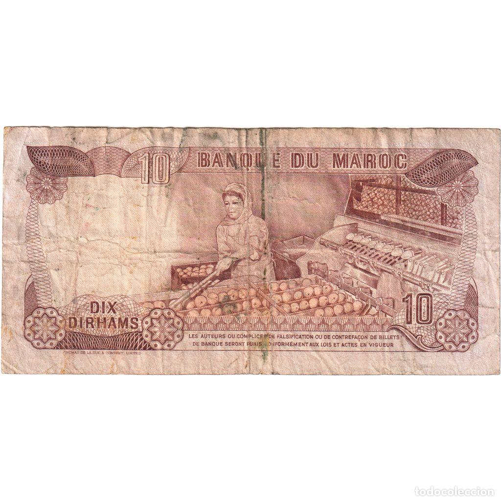 Billetes extranjeros: [#232612] Marruecos, 10 Dirhams, RC - Foto 2
