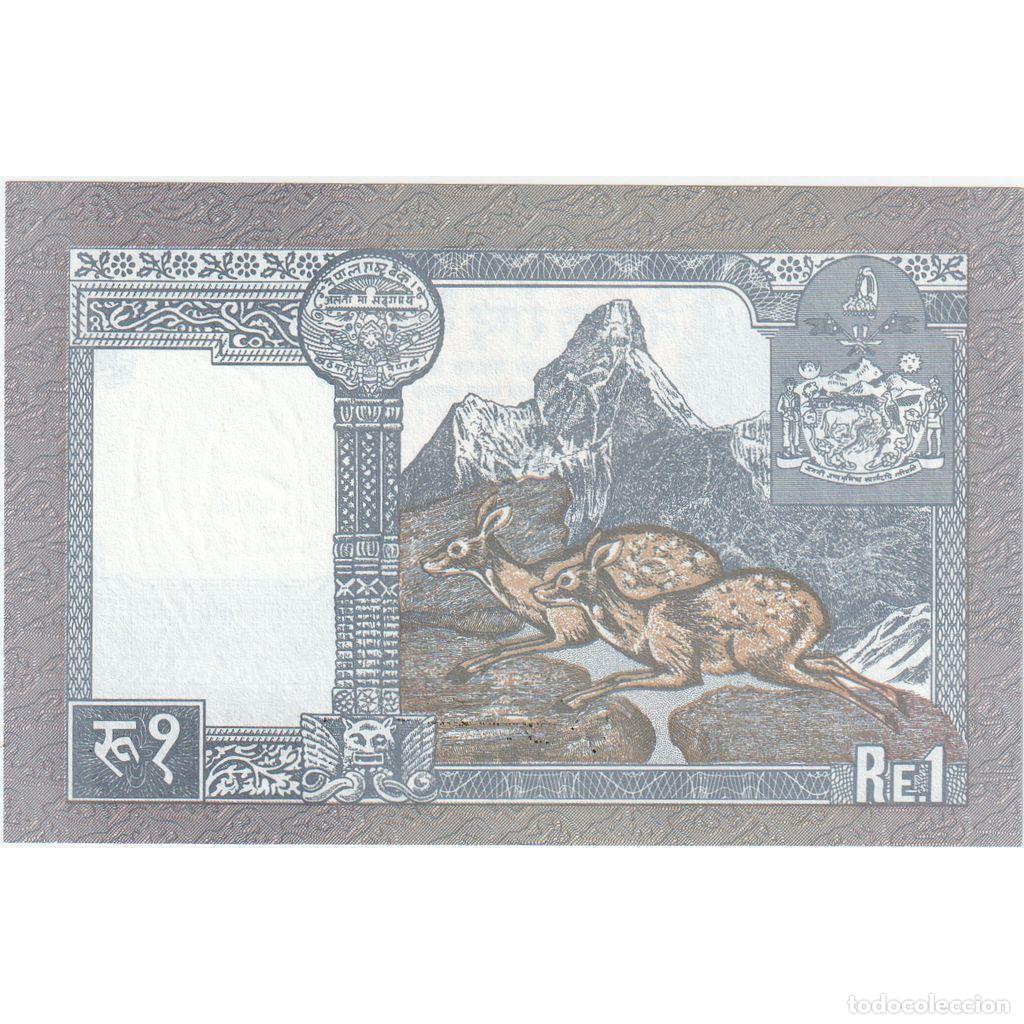Billetes extranjeros: [#335306] Nepal, 1 Rupee, UNC - Foto 2