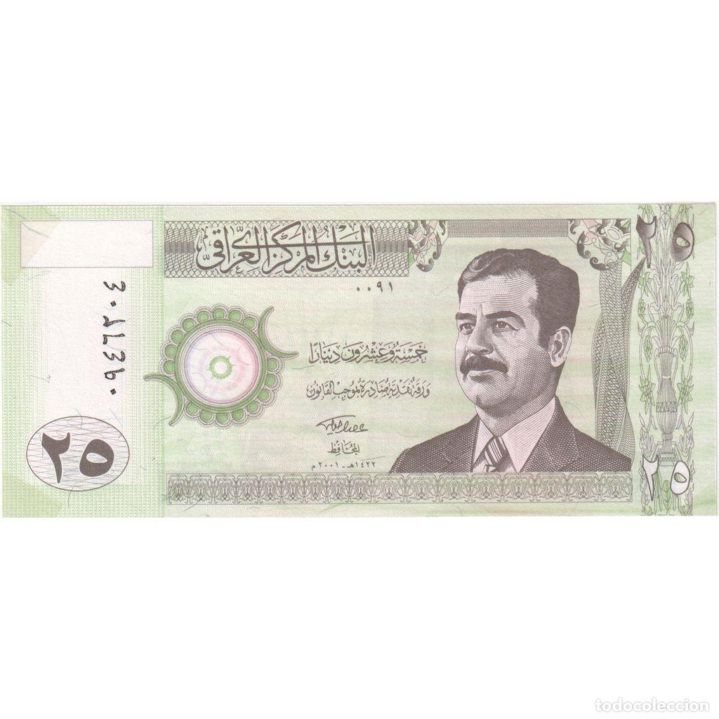 Billetes extranjeros: [#335341] Iraq, 25 Dinars, MBC+ - Foto 1
