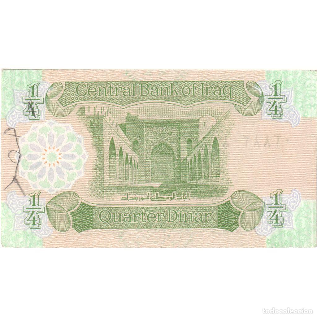 Billetes extranjeros: [#335343] Iraq, 1/4 Dinar, MBC - Foto 2