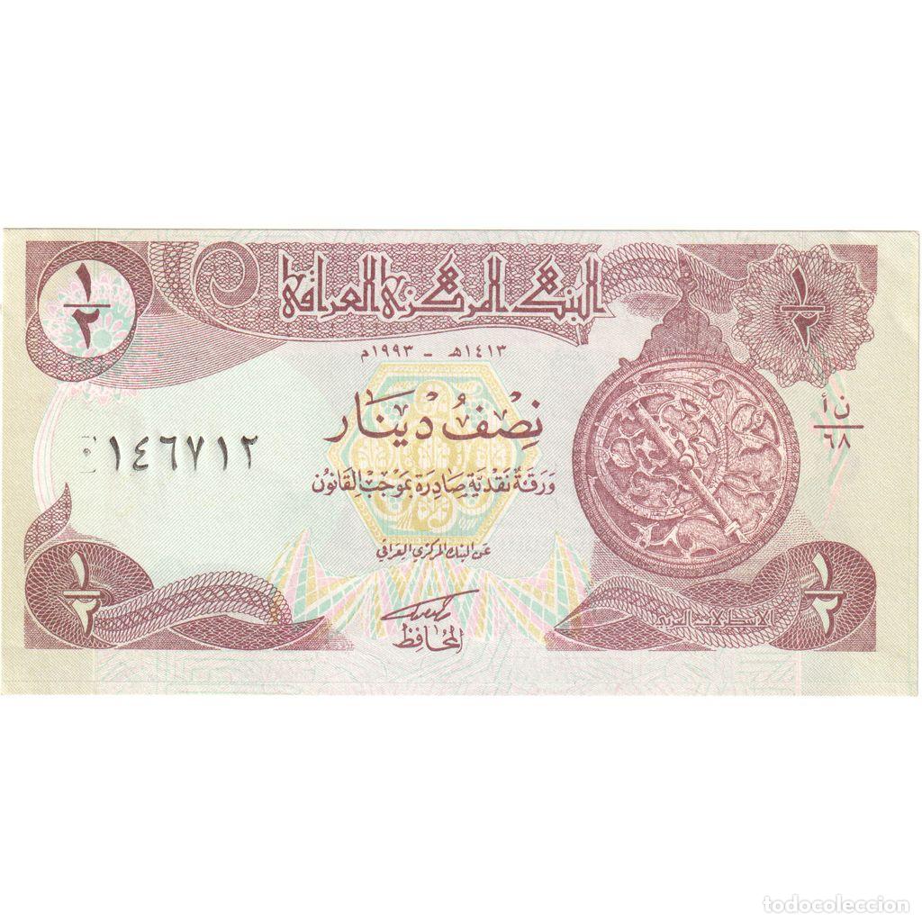 Billetes extranjeros: [#335344] Iraq, 1/2 Dinar, MBC - Foto 1
