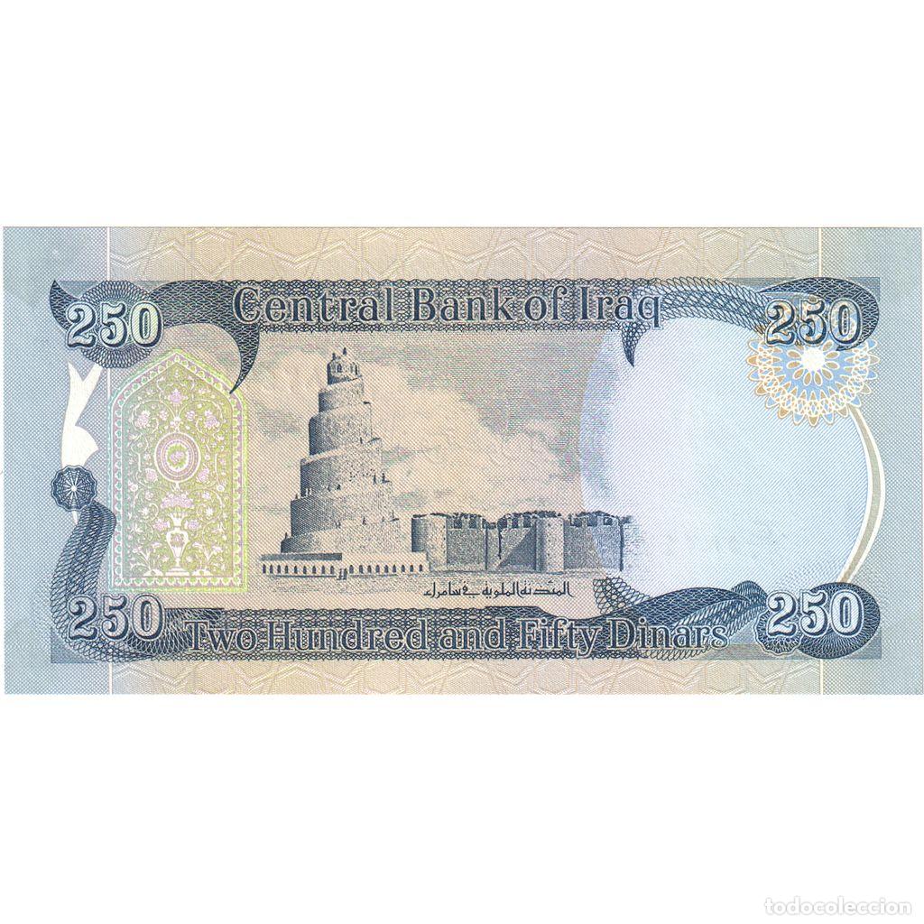 Billetes extranjeros: [#335346] Iraq, 250 Dinars, EBC - Foto 2