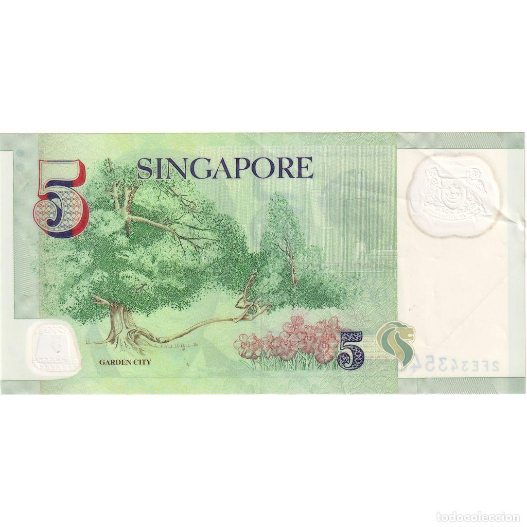 Billetes extranjeros: [#335386] Singapur, 5 Dollars, BC - Foto 2