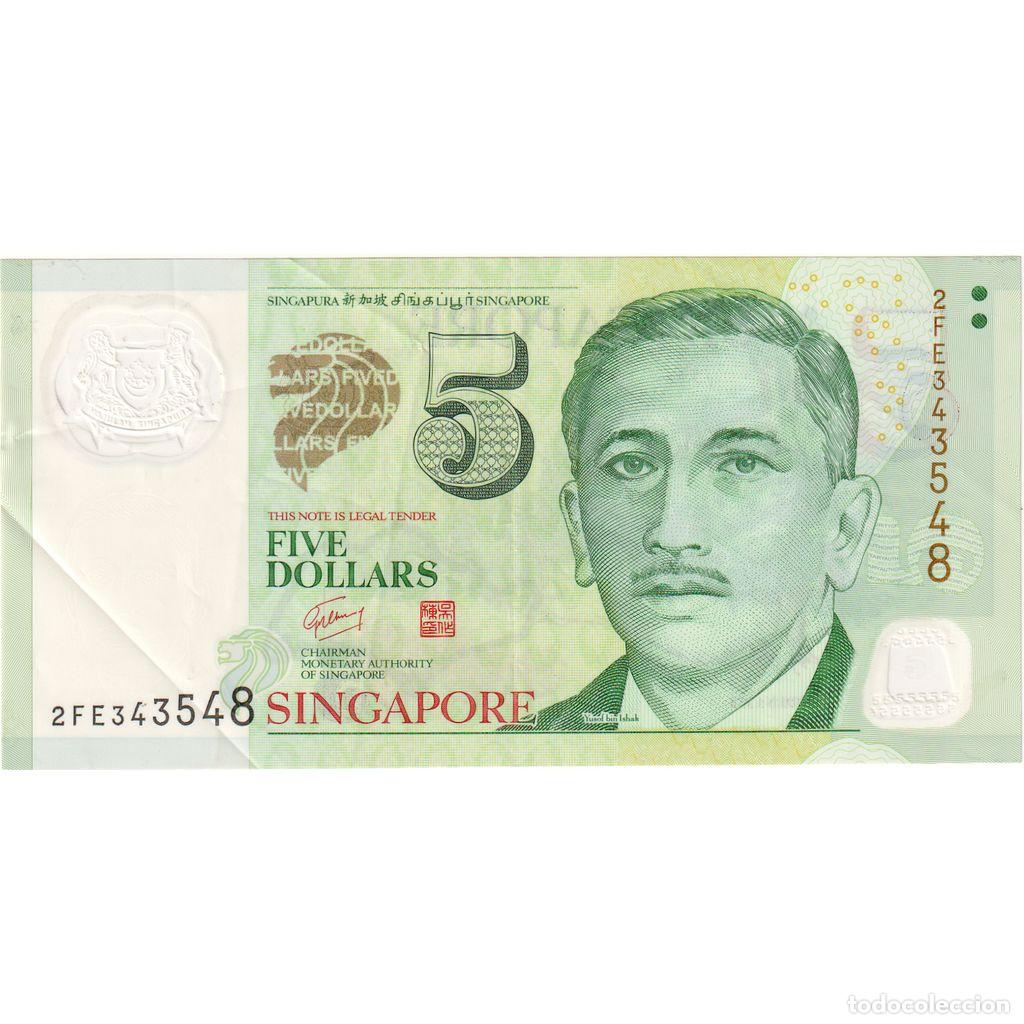 Billetes extranjeros: [#335386] Singapur, 5 Dollars, BC - Foto 1