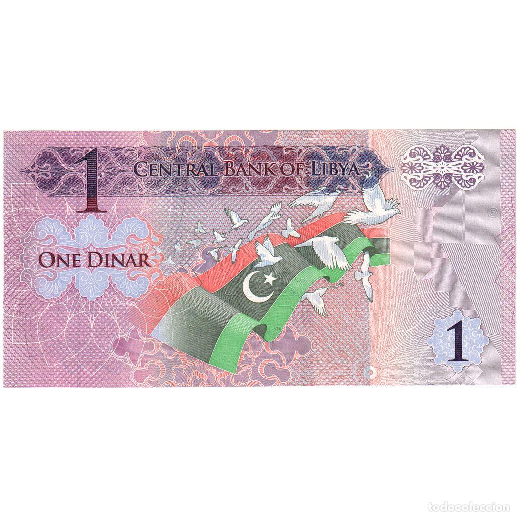 Billetes extranjeros: [#335394] Libia, 1 Dinar, UNC - Foto 2