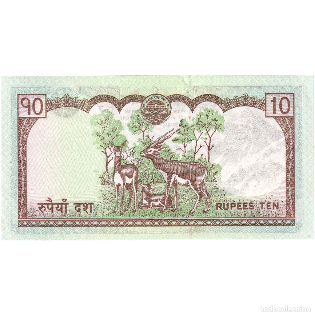 Billetes extranjeros: [#335517] Nepal, 10 Rupees, UNC - Foto 2
