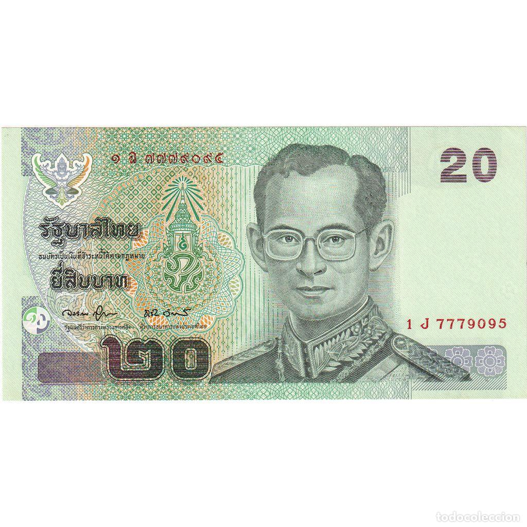 Billetes extranjeros: [#335546] Tailandia, 20 Baht, UNC - Foto 1