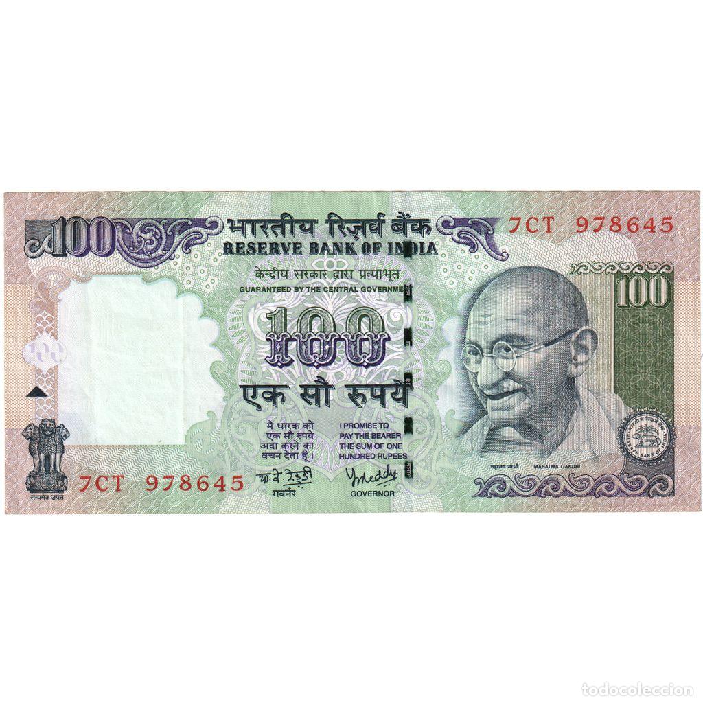 Billetes extranjeros: [#335590] India, 100 Rupees, MBC+ - Foto 1