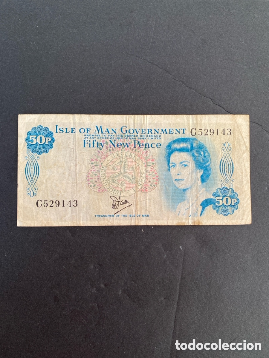 Billetes extranjeros: Billete de Isla de Man - Foto 1