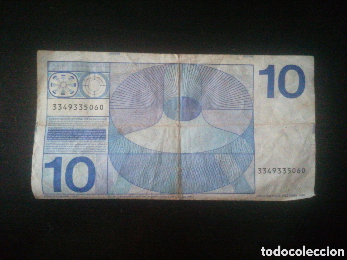Billetes extranjeros: Billete de Holanda, florines - Foto 2