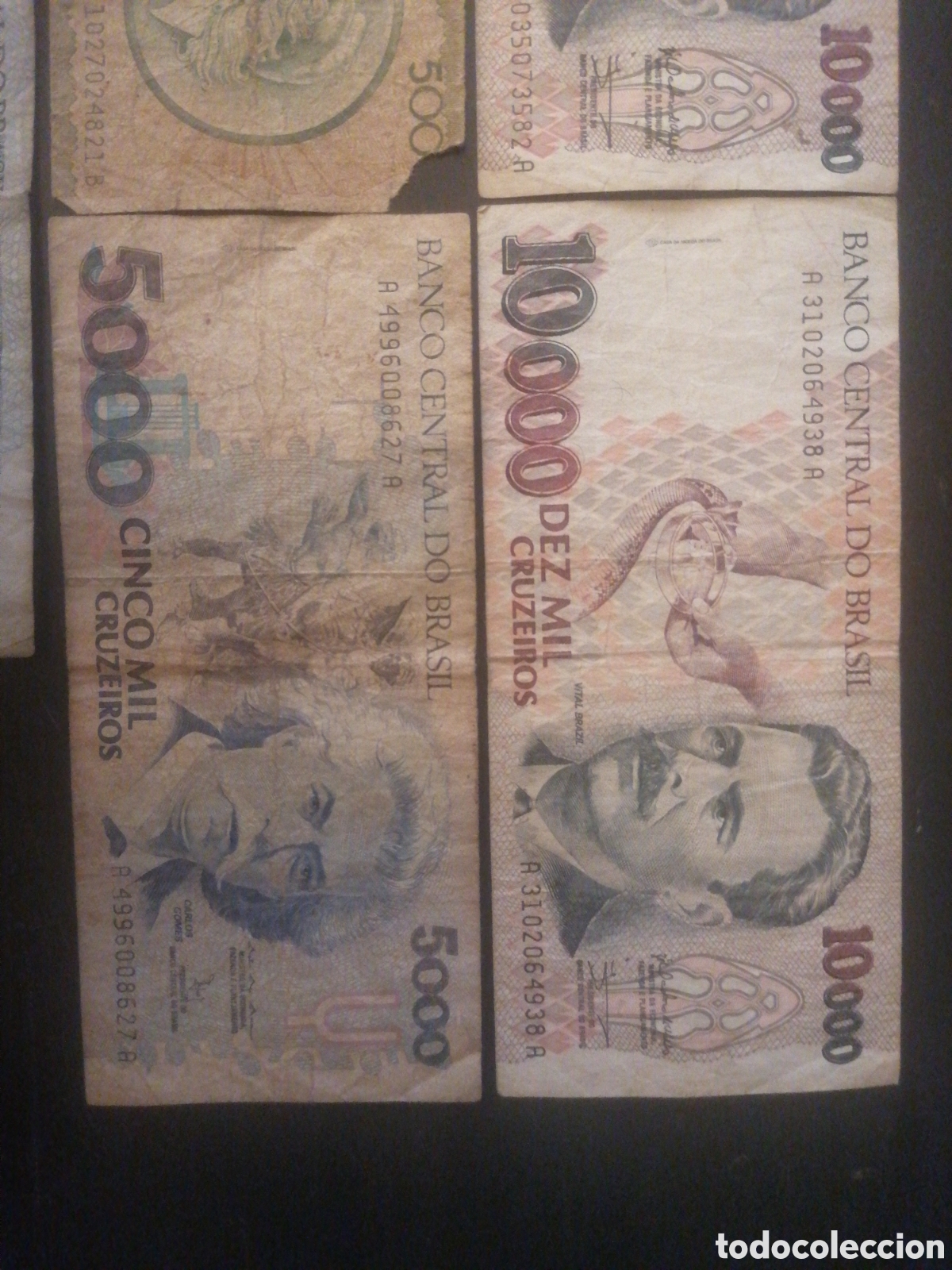 Billetes extranjeros: 5 Billetes de brasil - Foto 3