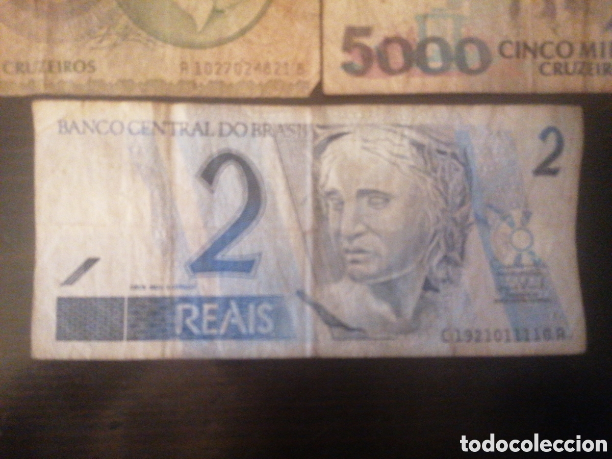Billetes extranjeros: 5 Billetes de brasil - Foto 4