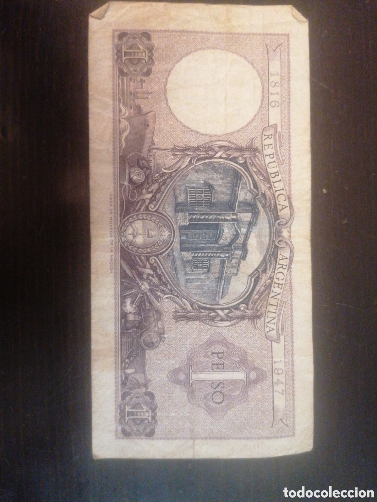 Billetes extranjeros: 2 billetes pesos argentinos - Foto 4