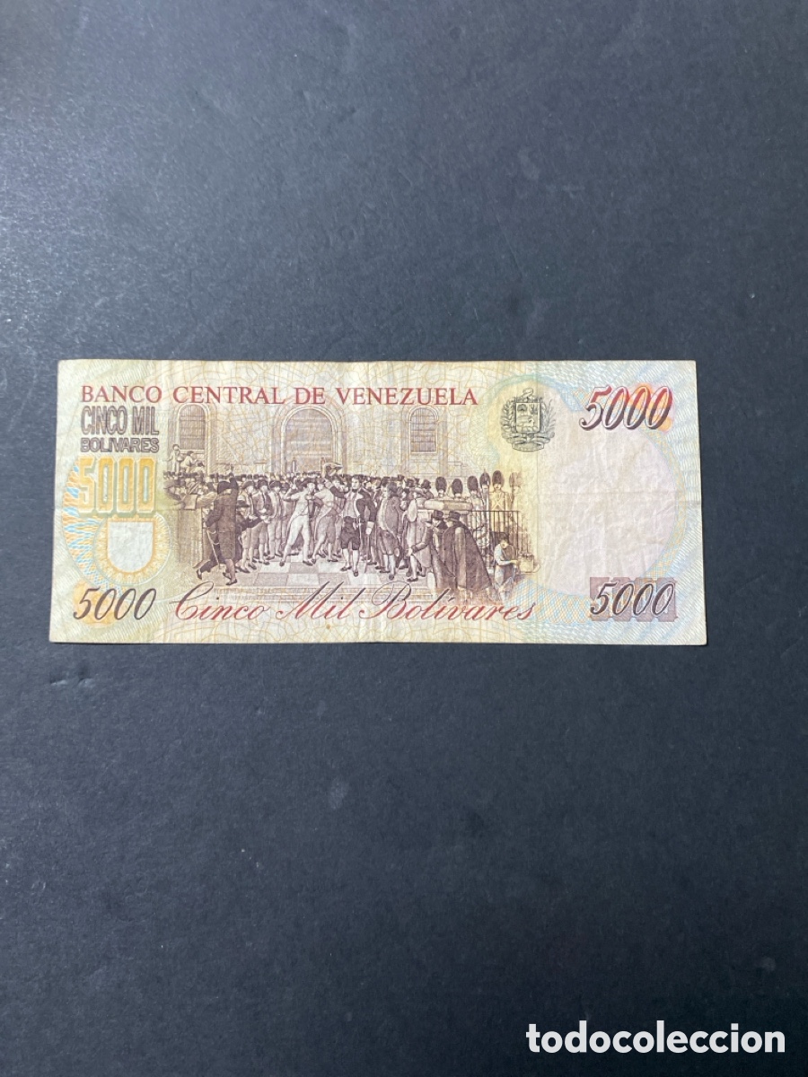 Billetes extranjeros: Billete de Venezuela - Foto 2