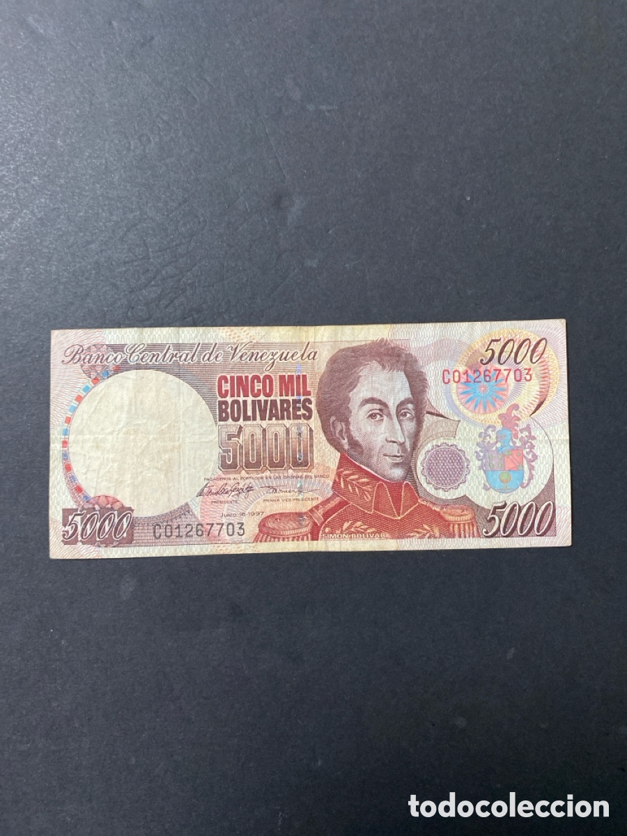 Billetes extranjeros: Billete de Venezuela - Foto 1