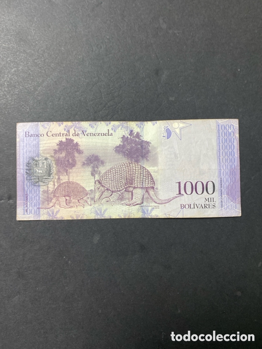 Billetes extranjeros: Billete de Venezuela - Foto 2