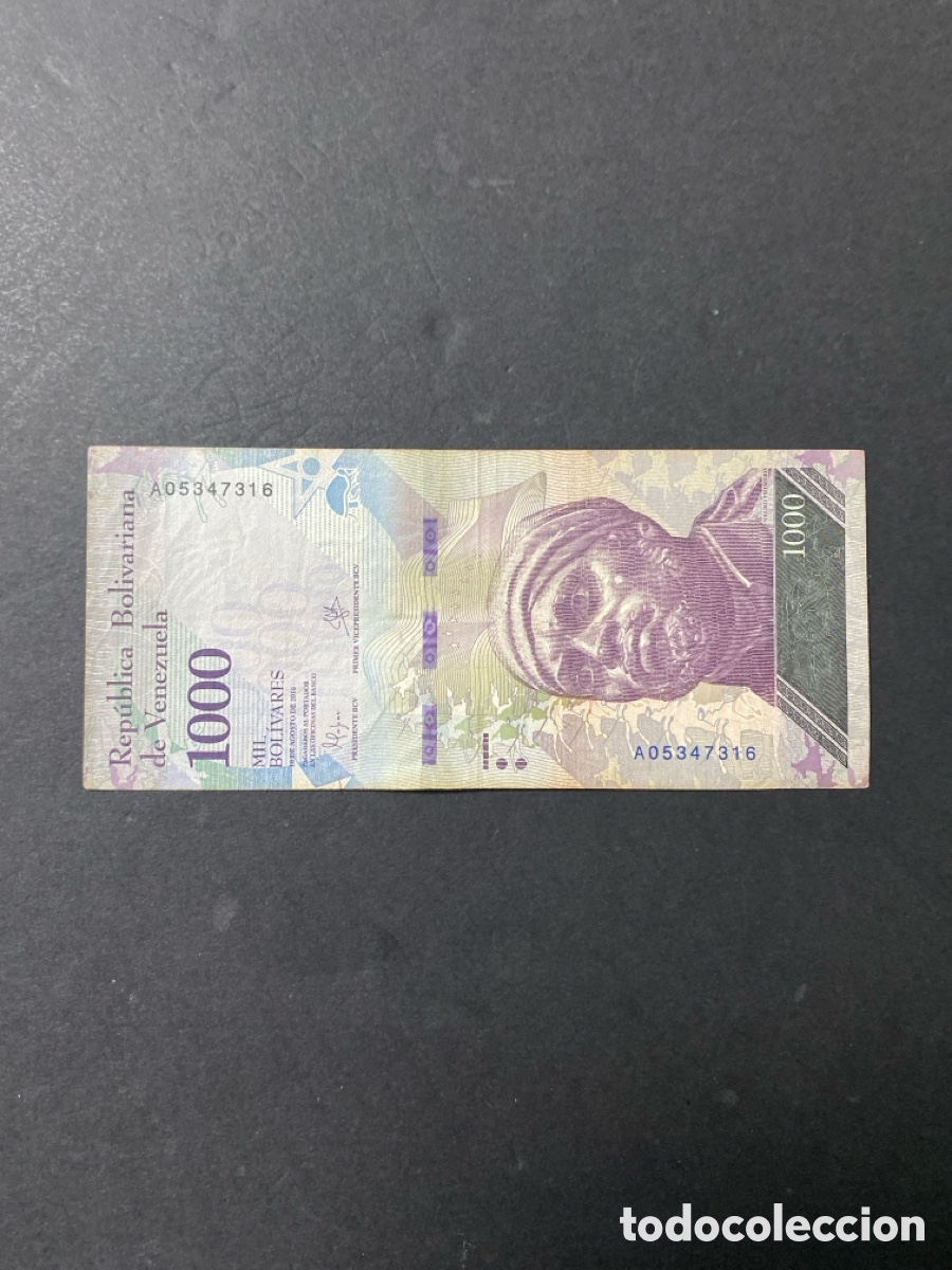 Billetes extranjeros: Billete de Venezuela - Foto 1