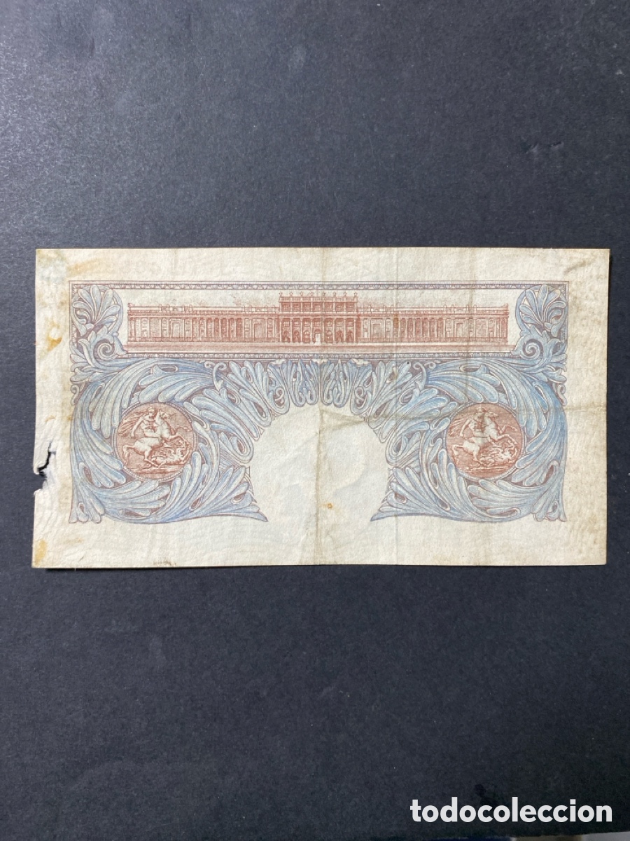 Billetes extranjeros: Billete de Inglaterra 1 libra - Foto 2
