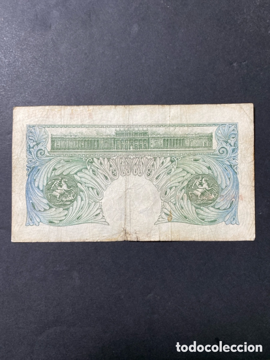Billetes extranjeros: Billete de Inglaterra 1 libra - Foto 2