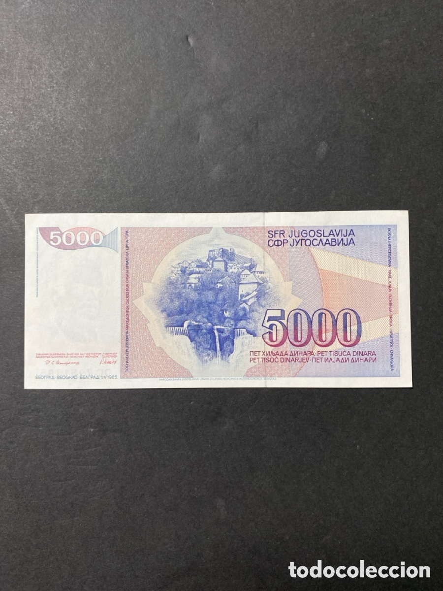 Billetes extranjeros: Billetes de Yugoslavia - Foto 2