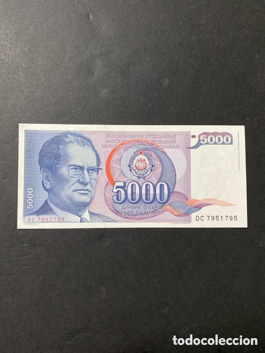 Billetes extranjeros: Billetes de Yugoslavia - Foto 1