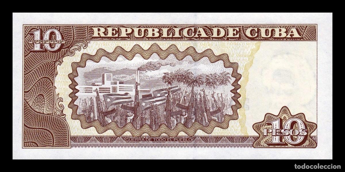 Billetes extranjeros: Cuba 10 Pesos M&aacute;ximo G&oacute;mez 2017 Pick 117s Sc Unc - Foto 2