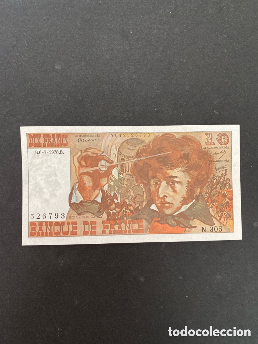 Billetes extranjeros: Billete de Francia 10 francos - Foto 1