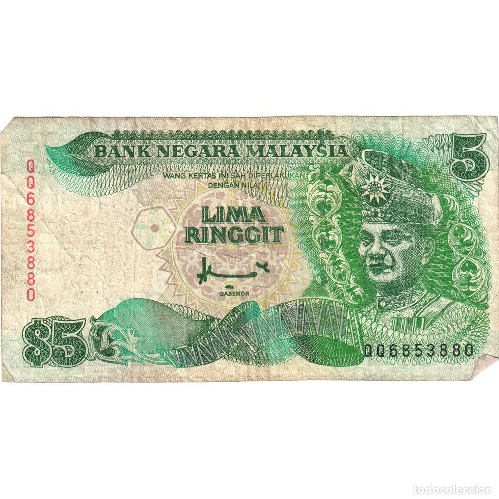 Billetes extranjeros: [#249114] Malasia, 5 Ringgit, BC+ - Foto 1