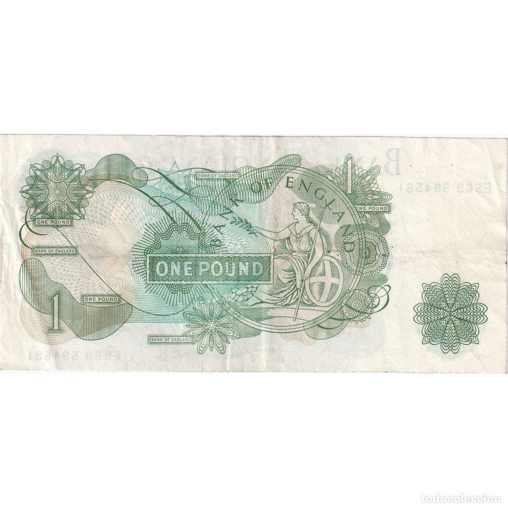 Billetes extranjeros: [#232634] Gran Breta&ntilde;a, 1 Pound, EBC - Foto 2