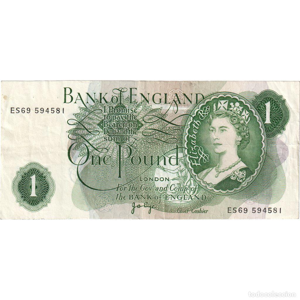 Billetes extranjeros: [#232634] Gran Breta&ntilde;a, 1 Pound, EBC - Foto 1