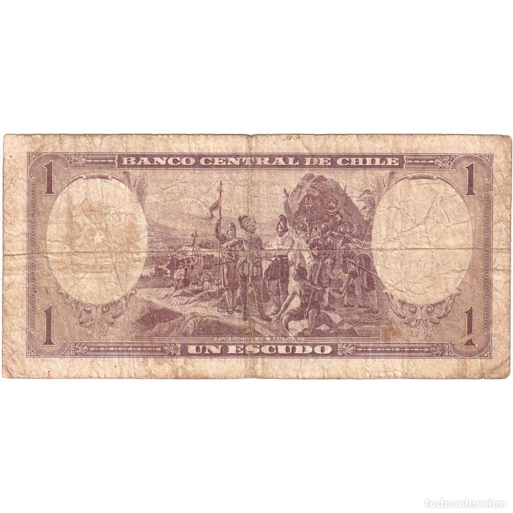 Billetes extranjeros: [#232636] Chile, 1 Escudo, RC+ - Foto 2