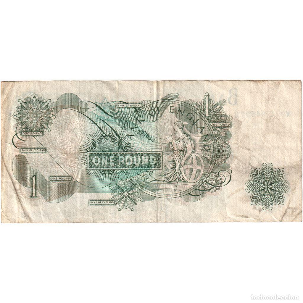 Billetes extranjeros: [#232645] Gran Breta&ntilde;a, 1 Pound, BC - Foto 2