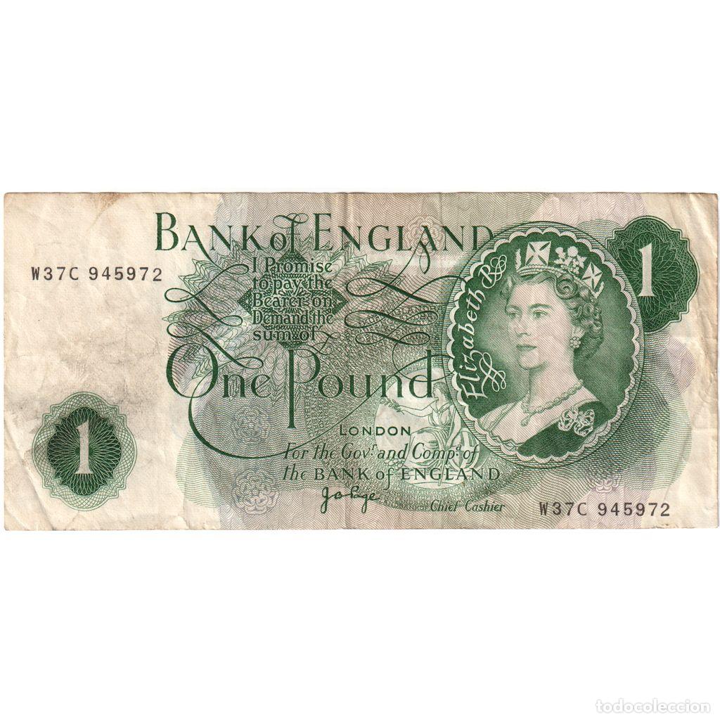 Billetes extranjeros: [#232645] Gran Breta&ntilde;a, 1 Pound, BC - Foto 1