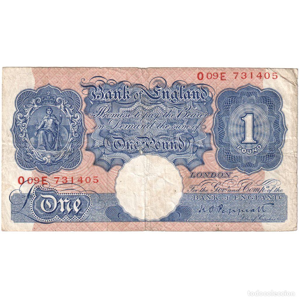 Billetes extranjeros: [#335820] Gran Breta&ntilde;a, 1 Pound, BC - Foto 1